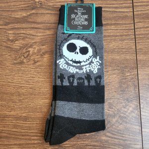 Disney Nightmare Before Christmas Jack Skellington Socks